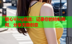 糖心Vlog挑战：记录你的精彩瞬间，分享无限创意