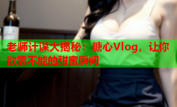 老师计谋大揭秘：糖心Vlog，让你欲罢不能的甜蜜瞬间