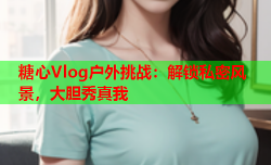 糖心Vlog户外挑战：解锁私密风景，大胆秀真我