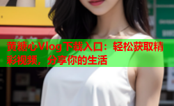 黄糖心Vlog下载入口：轻松获取精彩视频，分享你的生活