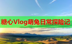 糖心Vlog萌兔日常探险记