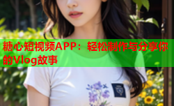 糖心短视频APP：轻松制作与分享你的Vlog故事