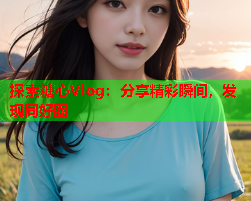 探索糖心Vlog：分享精彩瞬间，发现同好圈  第1张