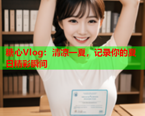 糖心Vlog：清凉一夏，记录你的夏日精彩瞬间  第1张