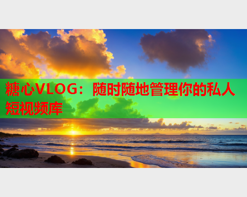 糖心VLOG：随时随地管理你的私人短视频库  第1张